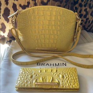 Brahmin Mini Duxbury and Ady Wallet